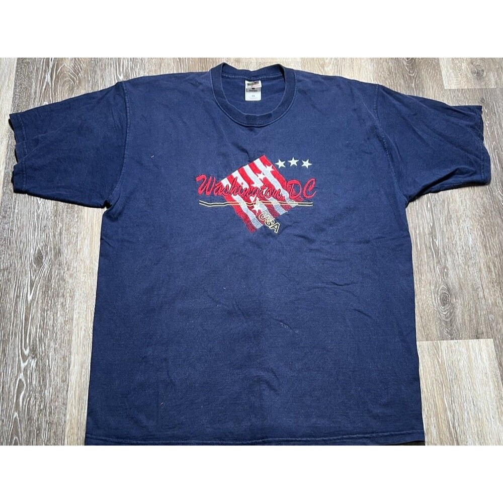Washington Dc Embroidered Men’s Xl T Shirt Vintage